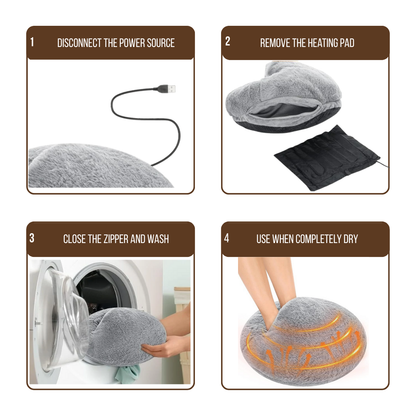 Elektrischer Fußwärmer WärmeGenuss®